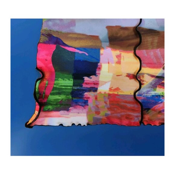 SEEA Leo SURF TOP MEDIUM Wavelength Stretch Cropped Beach Women's Surfer Swim - Picture 11 of 15